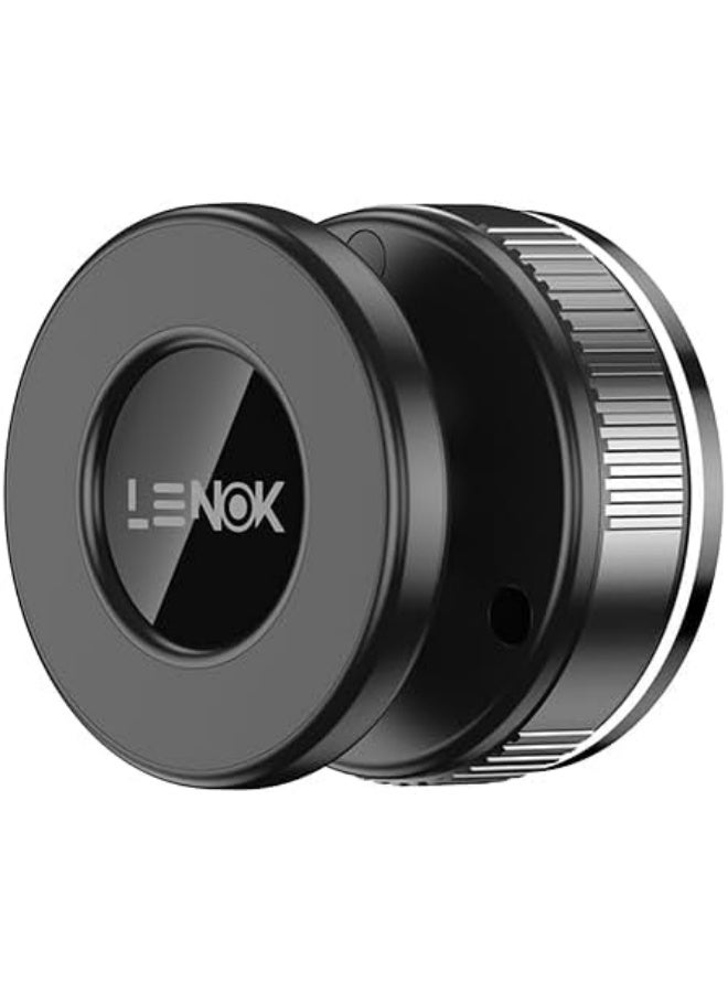 لينوك حامل موبايل مغناطيسي قابل للتعديل من دون استخدام اليدين بزاوية 360° مع قاعدة لاصقة للسيارة والجيم والمراية والأسطح الملساء لأجهزة آيفون واندرويد وجميع الموبايلات من لينوك - Image 1